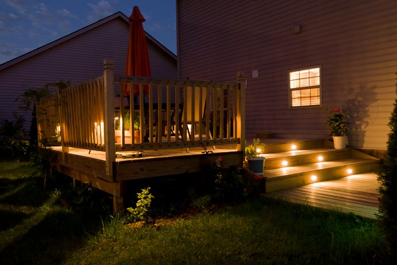 Outdoor Deck with Accessories